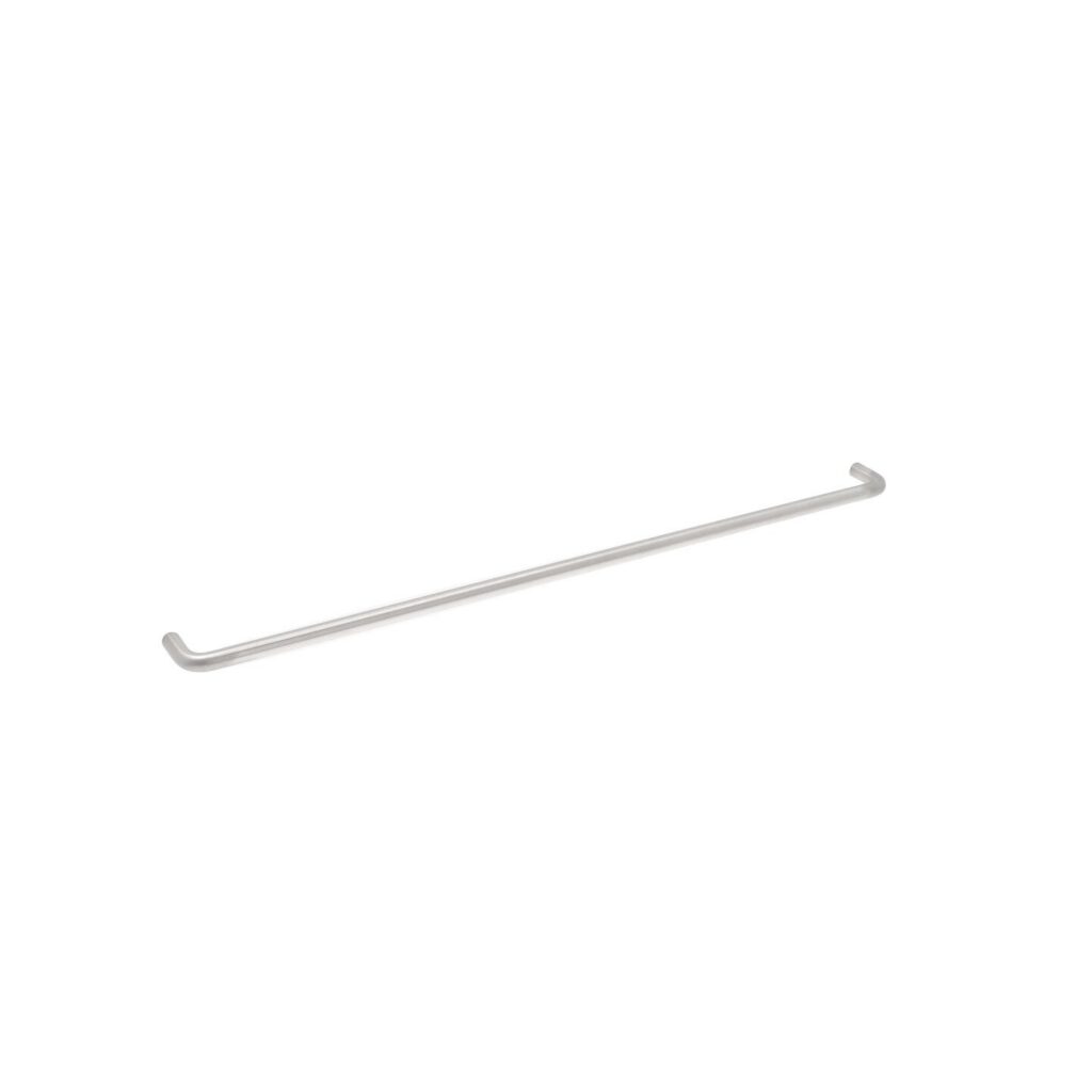 Poignée pour meubles en inox Entraxe 448mm finition inox satiné - Gris / argent, Acier inoxydable
