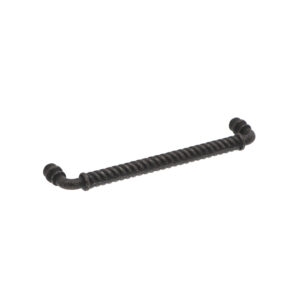 Poignée pour meubles en zamac Entraxe 160mm Fer noir vintage Lot de 25 – Zamak