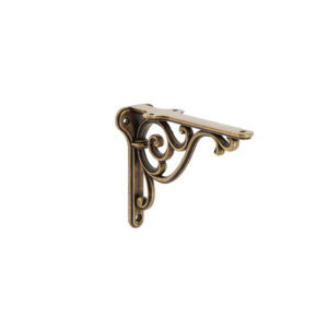 Supports étagères en zamac 150 x 115 Florence antique - Marron, Zamak