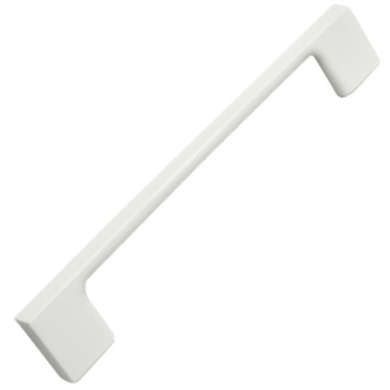 Poignée de meuble abs entraxe  160 mm peint blanc mat lot de 36 piéces