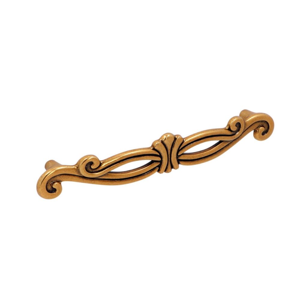 Poignée pour meubles en zamac Entraxe 160mm orvale Lot de 6 - Orange / cuivré, Zamak