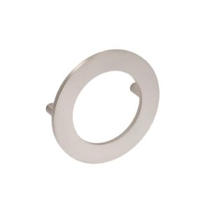 Poignée pour meubles en zamac Entraxe 80mm Nichel satiné – Gris / argent, Zamak