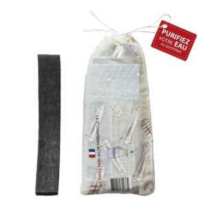 Filtres à eau pour gourdes – Bâtons de charbon végétal français - Noir, Charbon actif