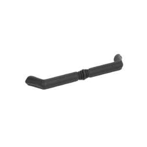Poignée pour meubles en zamac Entraxe 128mm Vernis noir mat Lot de 25 – Zamak