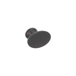 Bouton pour meubles en zamac Diamètre 42mm x 27 Vernis noir mat – Zamak