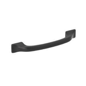 Poignée pour meubles en zamac Entraxe 96mm Vernis noir mat – Zamak
