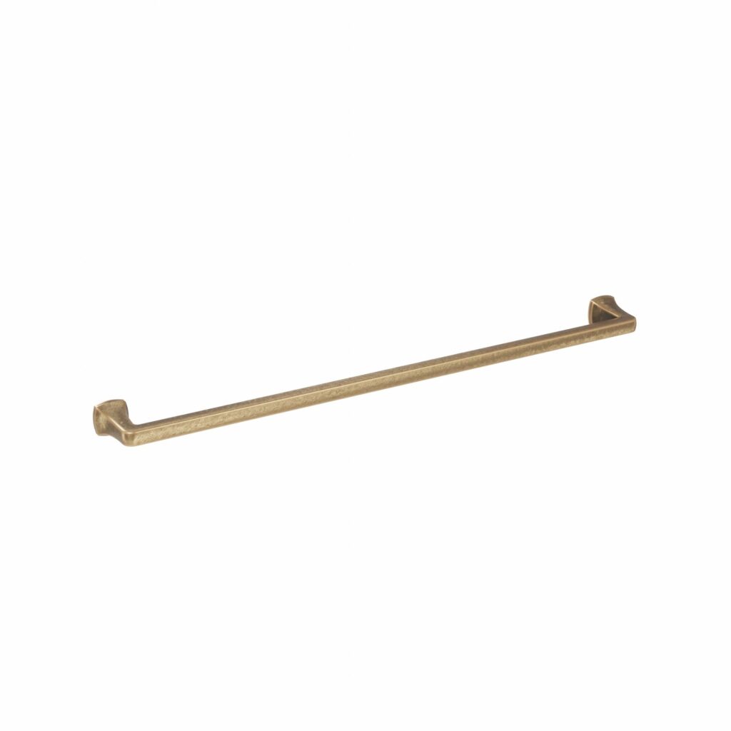 Poignée pour meubles en zamac Entraxe 320mm finition Florence antique - Marron, Zamak