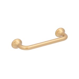 Poignée pour meubles en zamac Entraxe 96mm Alucover laiton - Jaune / doré, Zamak