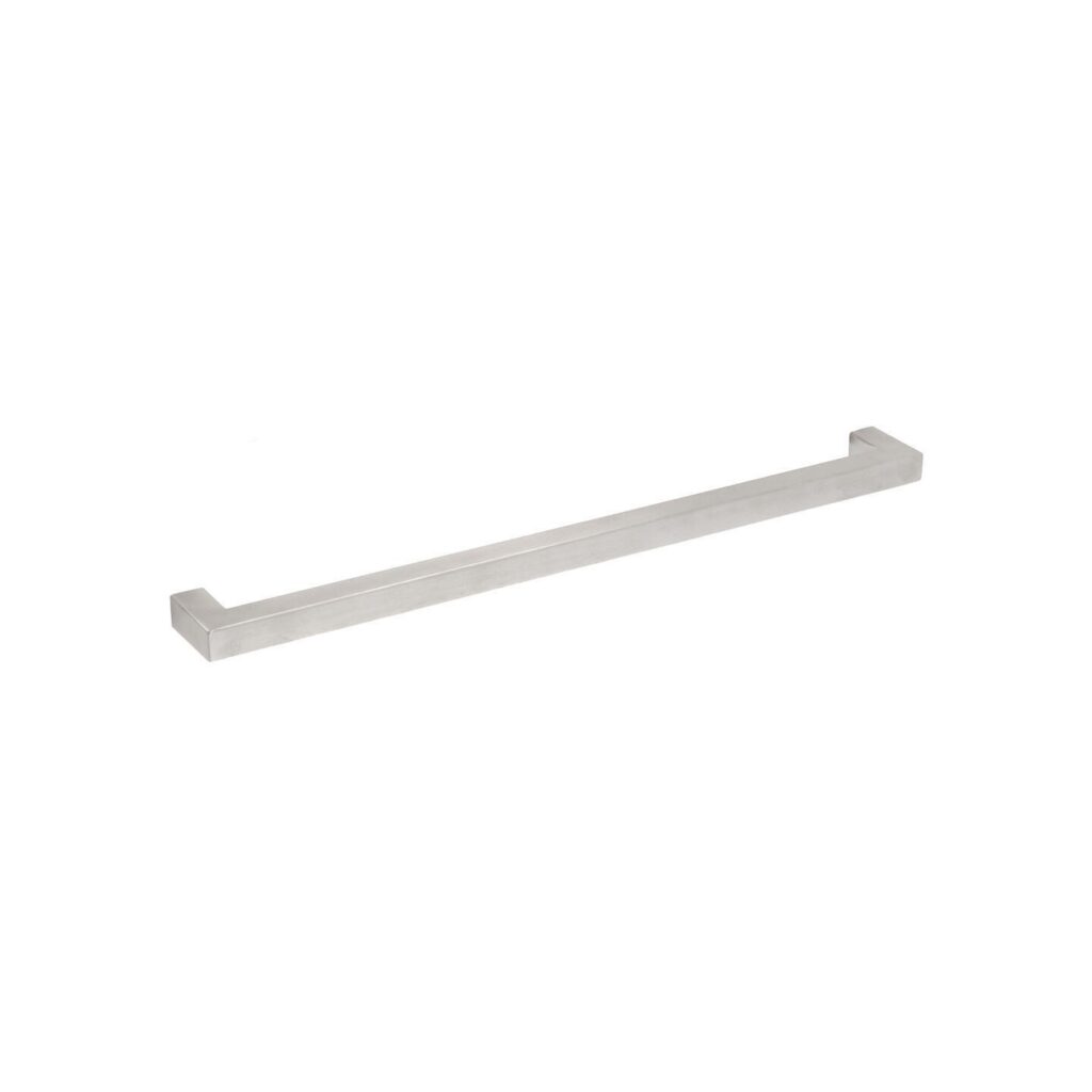 Poignée pour meubles en inox Entraxe 448mm finition inox satiné - Gris / argent, Acier inoxydable