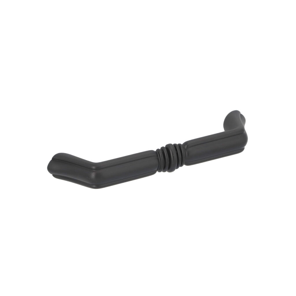 Poignée pour meubles en zamac Entraxe 96mm Vernis noir mat Lot de 25 - Zamak