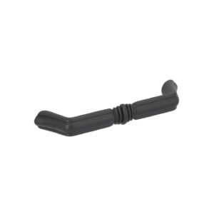 Poignée pour meubles en zamac Entraxe 96mm Vernis noir mat - Zamak