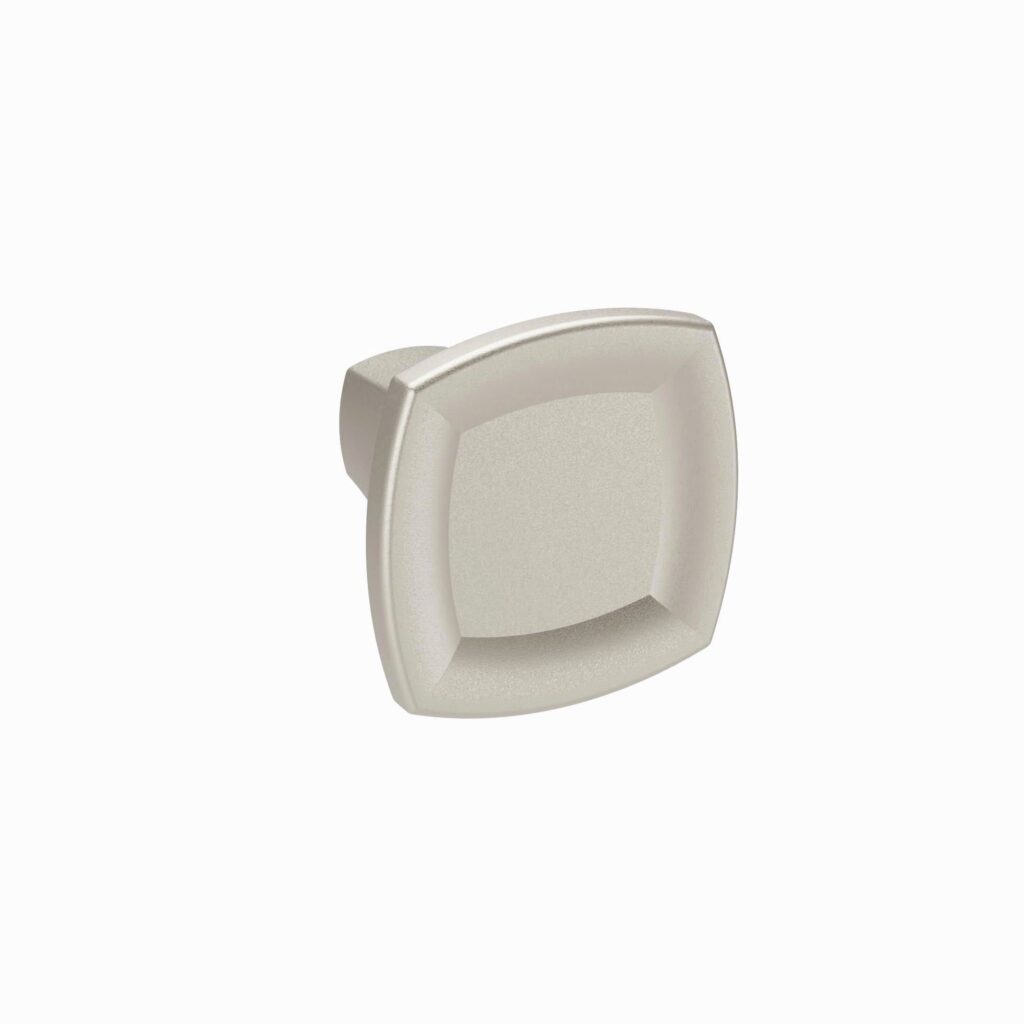 Bouton pour meuble en zamac Diamètre 30mm finition nickel galvanisé - Gris / argent, Zamak