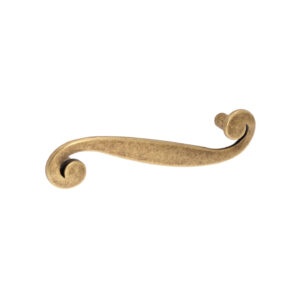 Poignée pour meubles en zamac Entraxe 96mm Florence antique - Marron, Zamak