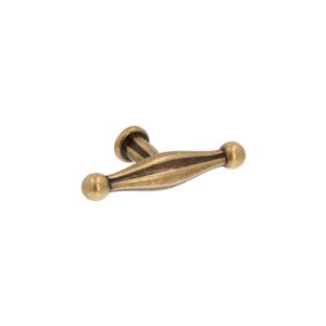Bouton pour meubles en zamac Diamètre 67mm x 32 Florence antique – Marron, Zamak