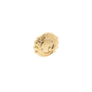 Bouton pour meuble en zamac Diamètre 35mm plaqué or - Jaune / doré, Zamak