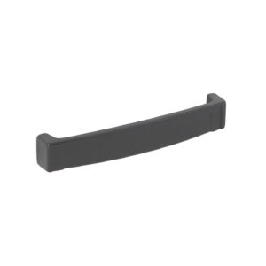 Poignée pour meubles en zamac Entraxe 128mm Vernis noir mat Lot de 25 – Zamak