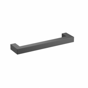 Poignée pour meubles en Acier inox Entraxe 128mm Vernis noir mat – Acier inoxydable