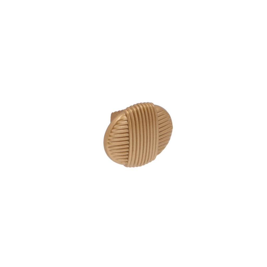 Bouton pour meubles en zamac Diamètre 31mm Or Milan Lot de 25 - Jaune / doré, Zamak
