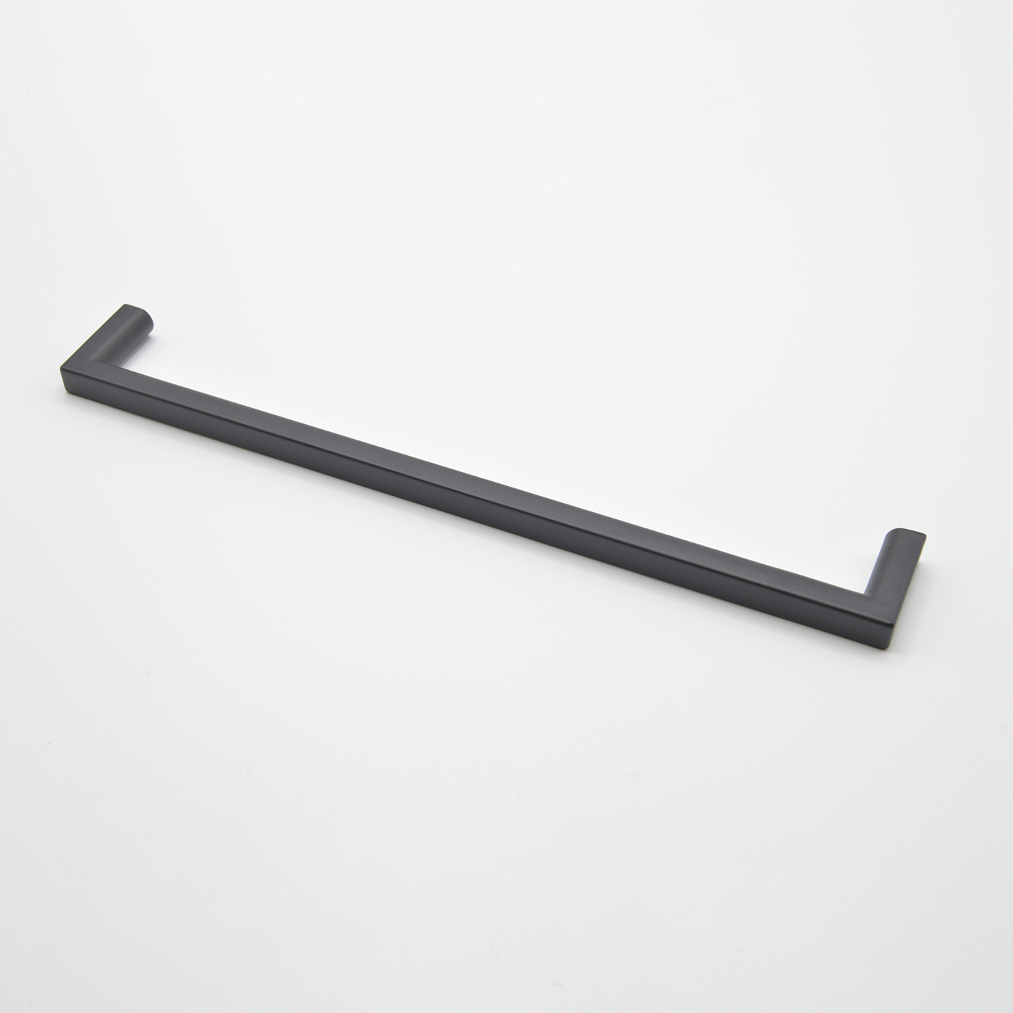 Poignée de meuble en zamac E 192 mm NOIR MAT - Zamak - imagine 2