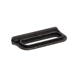 Poignée pour meubles en zamac Entraxe 64mm Fer noir vintage - Zamak