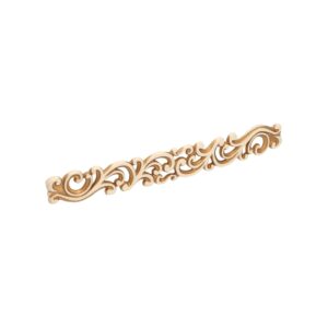 Poignée pour meubles en zamac Entraxe 192mm Patine royale en or ivoire - Beige, Zamak