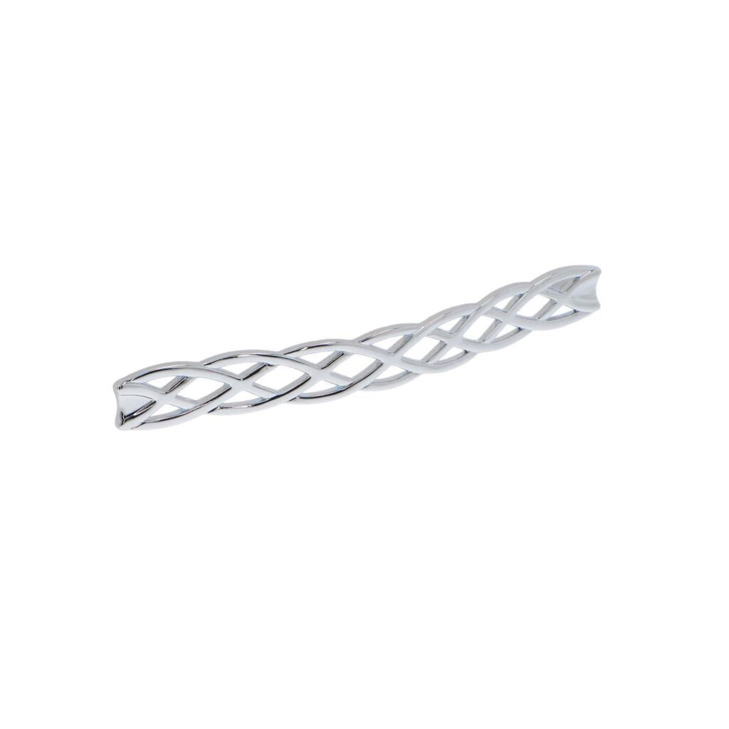 Poignée pour meubles en zamac Entraxe 192mm chrome poli - Gris / argent, Zamak