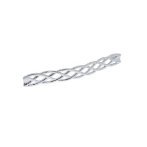 Poignée pour meubles en zamac Entraxe 192mm chrome poli – Gris / argent, Zamak