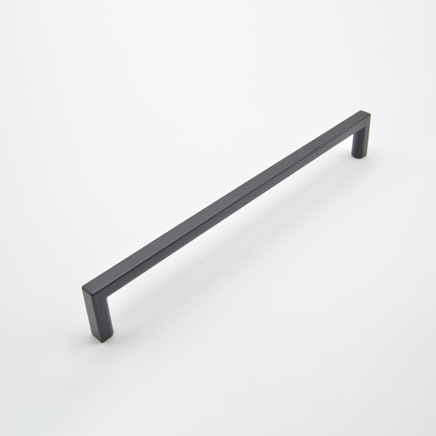 Poignée de meuble en zamac E 192 mm NOIR MAT - Zamak - imagine 4