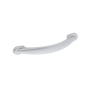 Poignée pour meubles en zamac Entraxe 96mm Aluminium mat verni – Gris / argent, Zamak