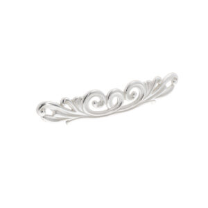 Poignée pour meubles en zamac Entraxe 96mm Venise argenté - Gris / argent, Zamak
