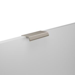 Poignée pour meubles en zamac Entraxe 64mm finition nickel galvanisé – Gris / argent, Zamak