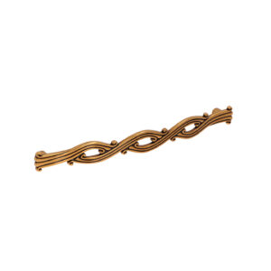 Poignée pour meubles en zamac Entraxe 192mm orvale – Orange / cuivré, Zamak