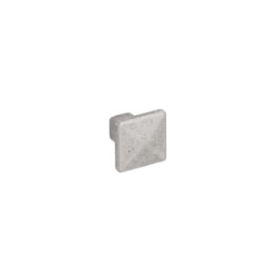 Bouton pour meubles en zamac Diamètre 24mm x 22 Vieil argent brillant – Gris / argent, Zamak