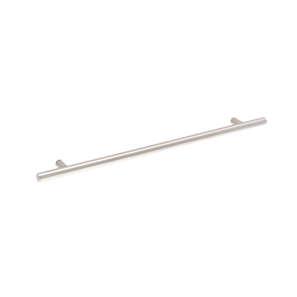 Poignée pour meubles en Acier inox Entraxe 288mm finition inox satiné - Gris / argent, Acier inoxydable