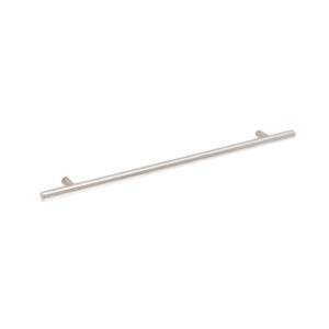 Poignée pour meubles en Acier inox Entraxe 288mm finition inox satiné – Gris / argent, Acier inoxydable