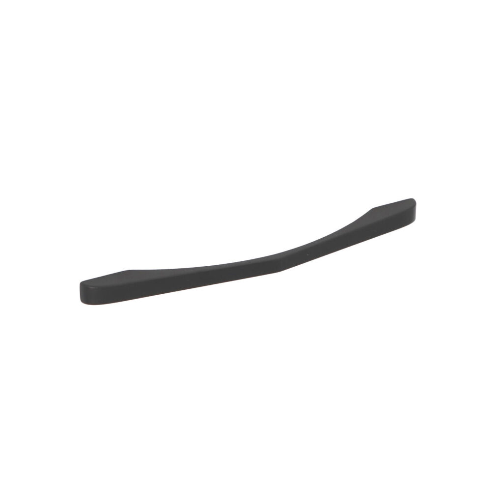 Poignée pour meubles en zamac Entraxe 160mm Vernis noir mat Lot de 6 - Zamak
