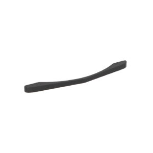 Poignée pour meubles en zamac Entraxe 160mm Vernis noir mat - Zamak