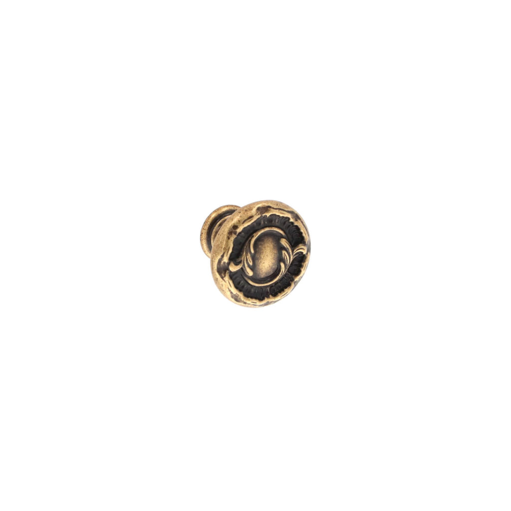 Bouton pour meubles en zamac Diamètrexe 25 Florence antique - Marron, Zamak