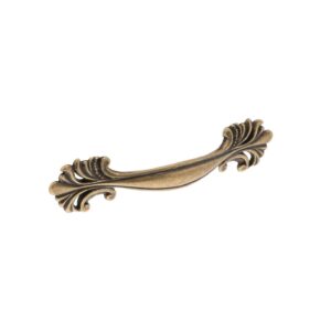Poignée pour meubles en zamac Entraxe 96mm Florence antique Lot de 6 – Marron, Zamak