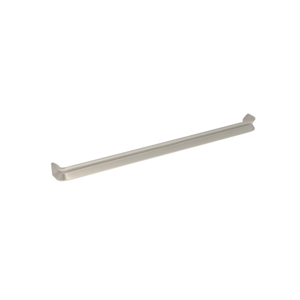 Poignée pour meubles en zamac Entraxe 320mm Alucover platine Lot de 6 - Gris / argent, Zamak
