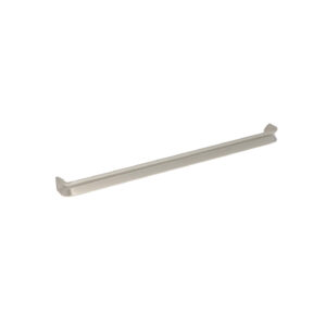 Poignée pour meubles en zamac Entraxe 320mm Alucover platine Lot de 6 – Gris / argent, Zamak