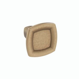 Bouton pour meuble en zamac Diamètre 30mm finition Florence antique – Marron, Zamak