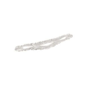Poignée pour meubles en zamac Entraxe 160mm Venise argenté Lot de 25 – Gris / argent, Zamak
