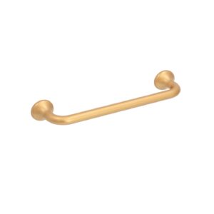 Poignée pour meubles en zamac Entraxe 128mm Alucover laiton – Jaune / doré, Zamak