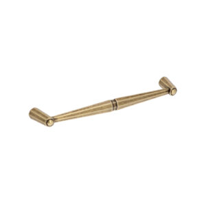 Poignée pour meubles en zamac Entraxe 160mm Florence antique Lot de 6 – Marron, Zamak