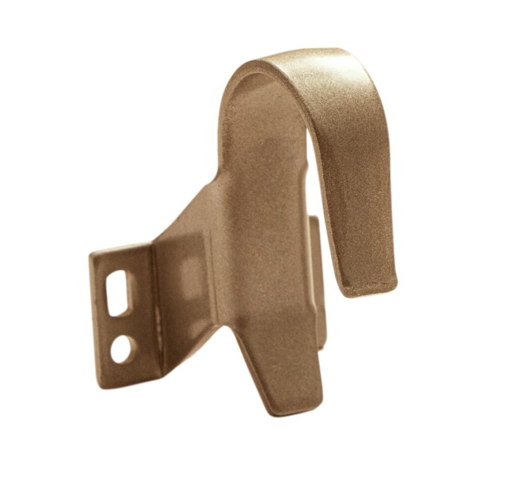 Crochet standard Aluminium Bronze - Orange / cuivré