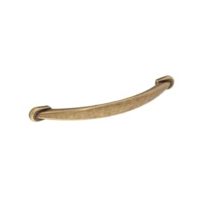 Poignée pour meubles en zamac Entraxe 128mm Florence antique Lot de 6 – Marron, Zamak