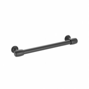 Poignée pour meubles en zamac Entraxe 192mm Varnish black matt – Noir, Zamak
