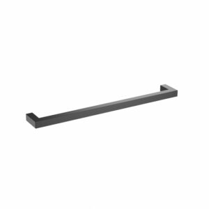 Poignée pour meubles en Acier inox Entraxe 224mm Vernis noir mat – Acier inoxydable
