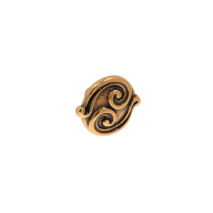 Bouton pour meubles en zamac Diamètre 35mm orvale - Orange / cuivré, Zamak
